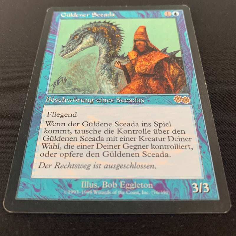 Gilded Drake - Urza's Saga - German