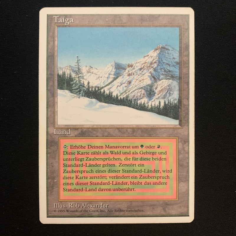 Taiga - Foreign White Bordered - German