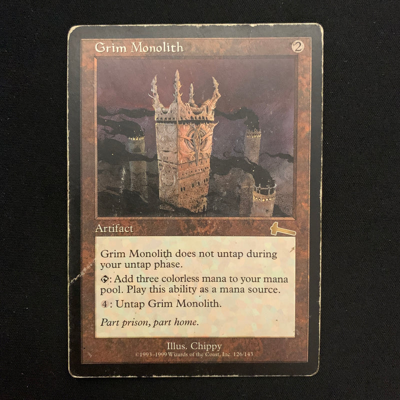 Grim Monolith - Urza's Legacy