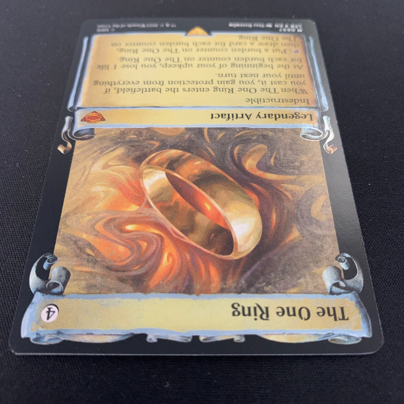 [FOIL] The One Ring (Silver Foil) - The Lord of the Rings: Tales of Middle-earth Holiday Release - NM