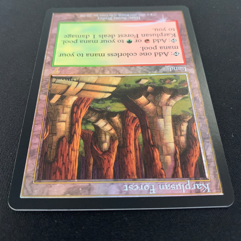 [FOIL] Karplusan Forest - Seventh Edition - NM