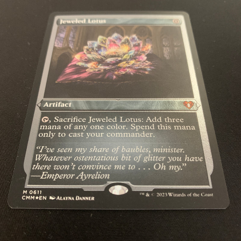 [FOIL] Jeweled Lotus (Etched Foil) - Commander Masters: Extras - NM