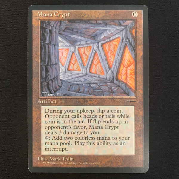 Mana Crypt (Book Insert) - Harper Prism Promos - EX