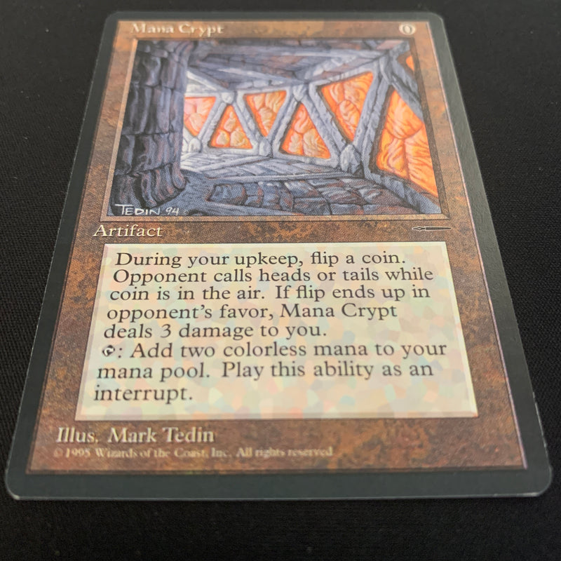 Mana Crypt (Book Insert) - Harper Prism Promos - EX