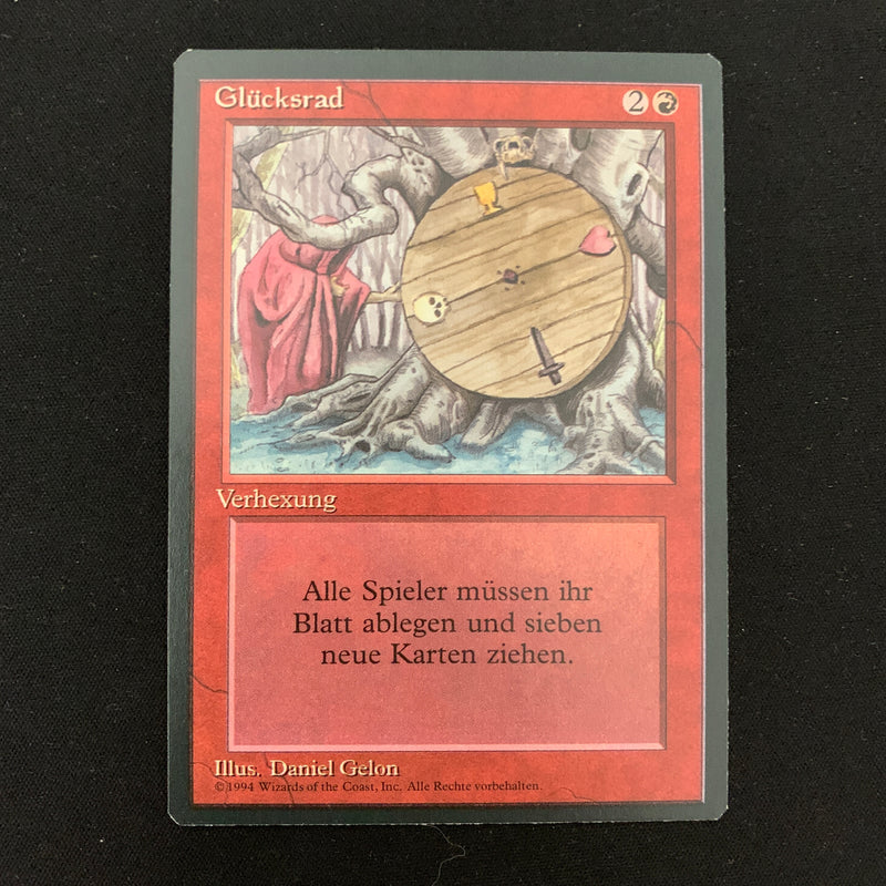 Wheel of Fortune - Foreign Black Bordered - German