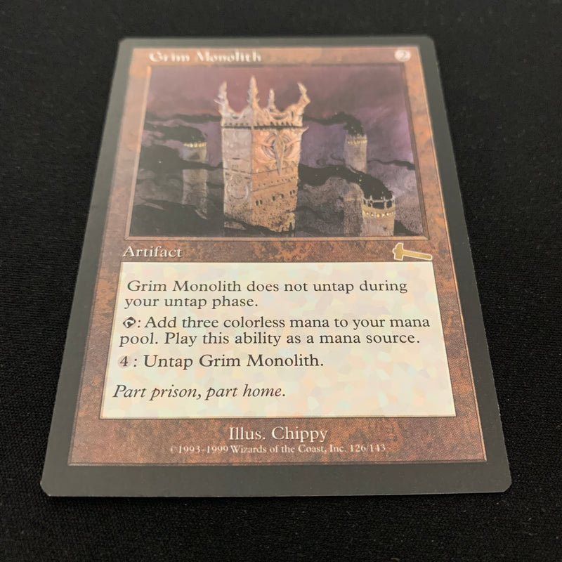 Grim Monolith - Urza's Legacy