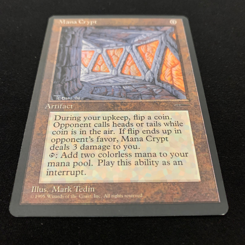 Mana Crypt (Book Insert) - Harper Prism Promos - EX