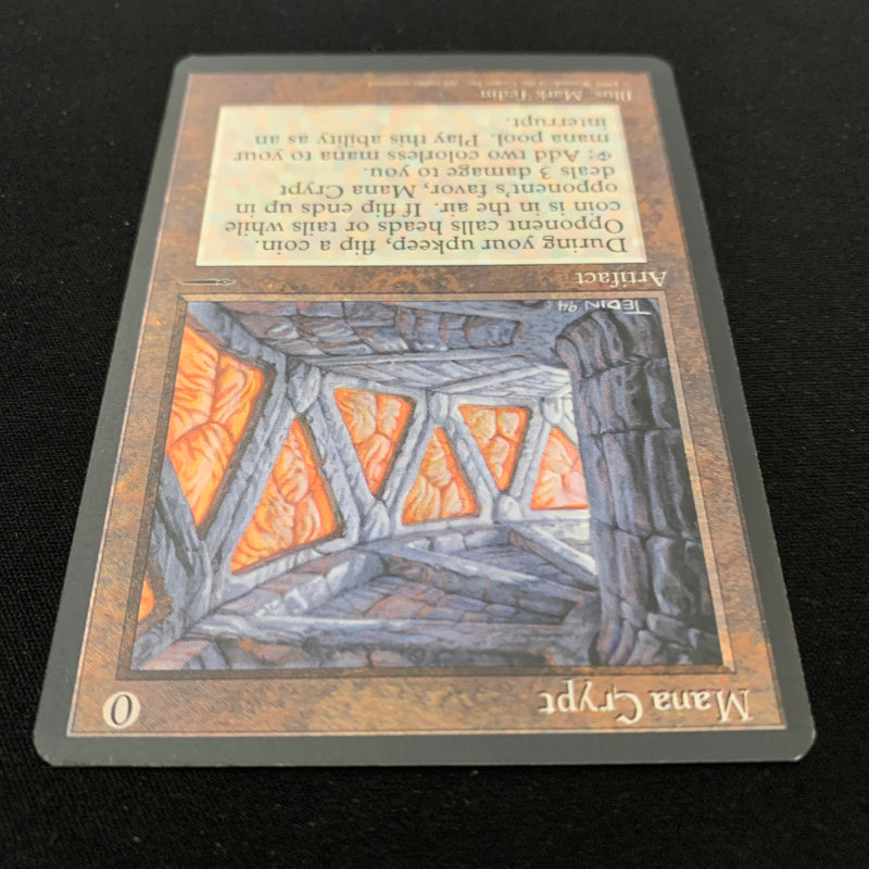 Mana Crypt (Book Insert) - Harper Prism Promos - EX