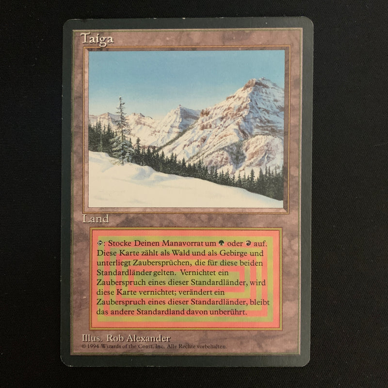 Taiga - Foreign Black Bordered - German