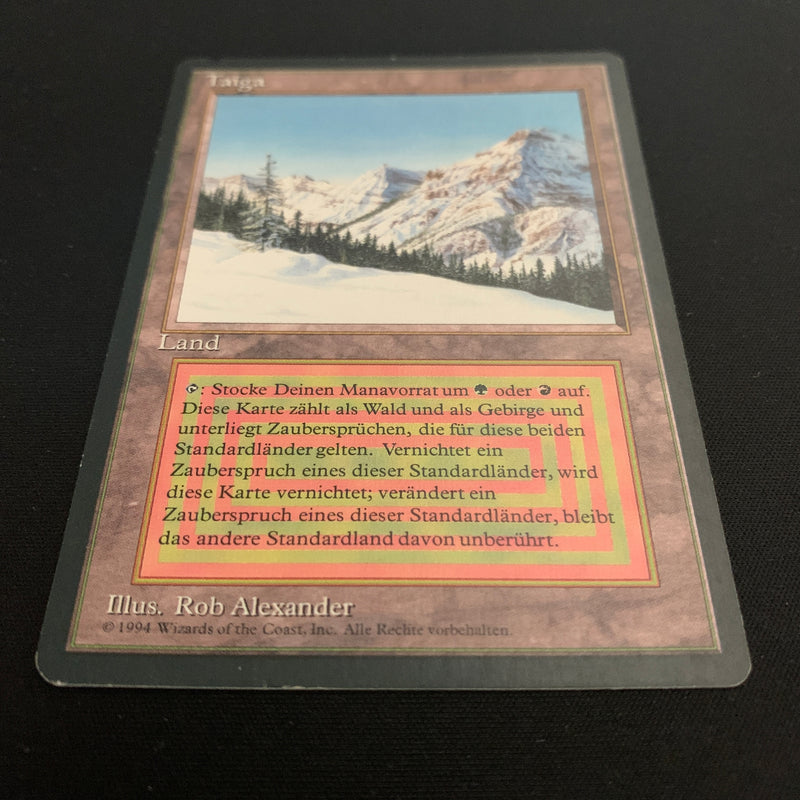 Taiga - Foreign Black Bordered - German