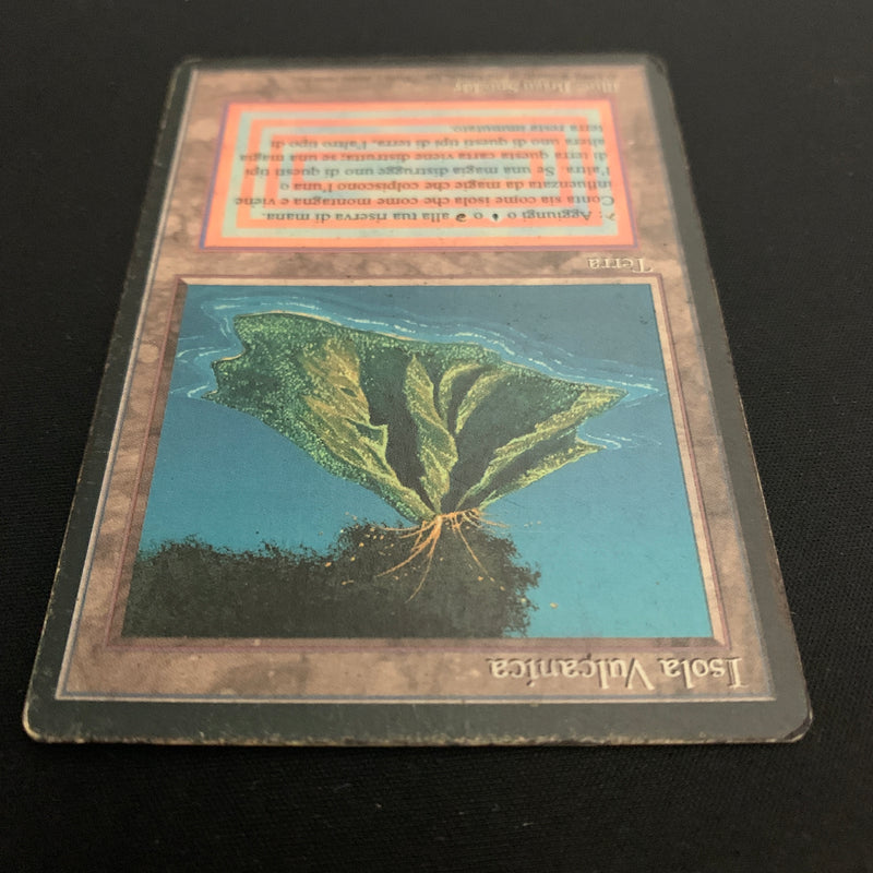 Volcanic Island - Foreign Black Bordered - Italian