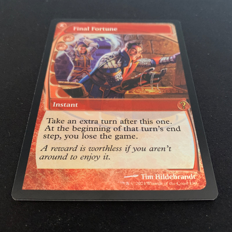 [FOIL] Final Fortune - Mystery Booster 2 - NM