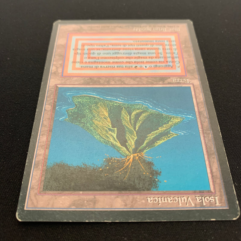 Volcanic Island - Foreign Black Bordered - Italian