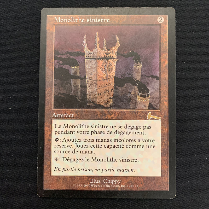 Grim Monolith - Urza's Legacy - French