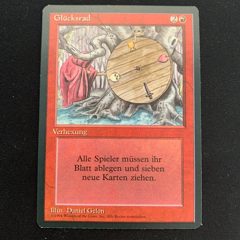 Wheel of Fortune - Foreign Black Bordered - German