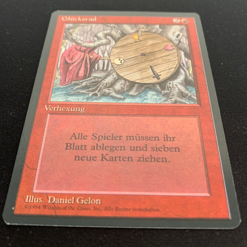 Wheel of Fortune - Foreign Black Bordered - German