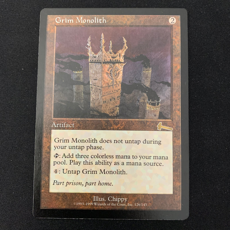 Grim Monolith - Urza's Legacy