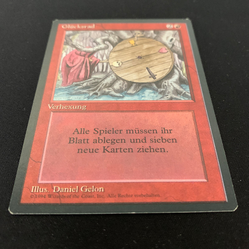 Wheel of Fortune - Foreign Black Bordered - German