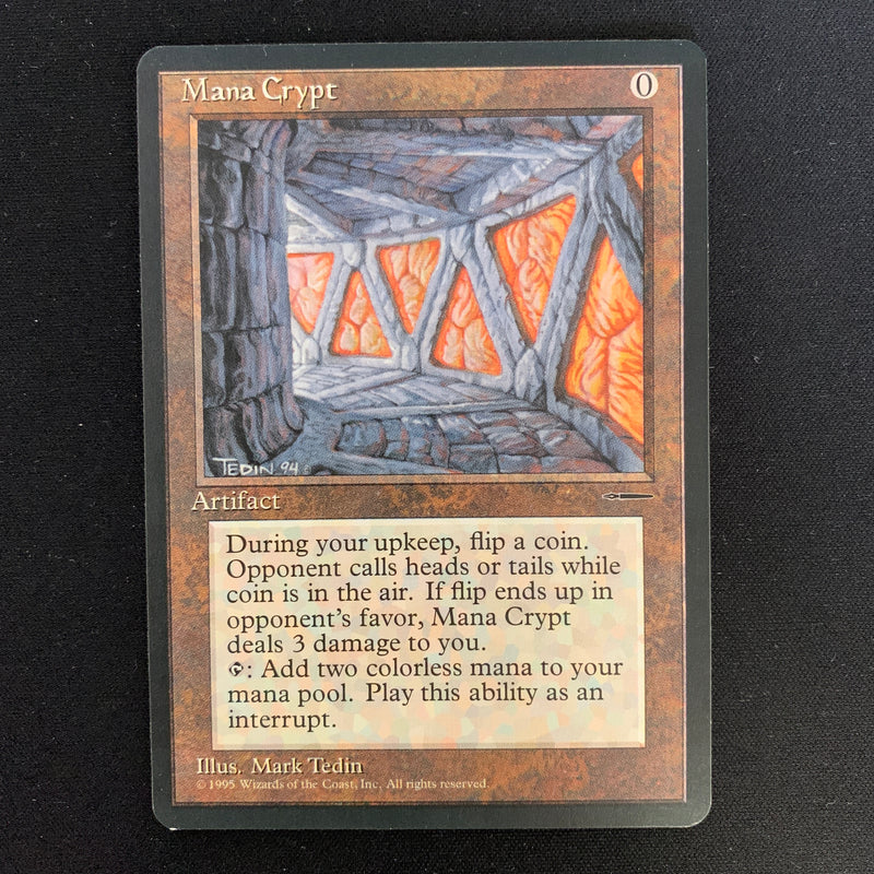 Mana Crypt (Book Insert) - Harper Prism Promos - EX