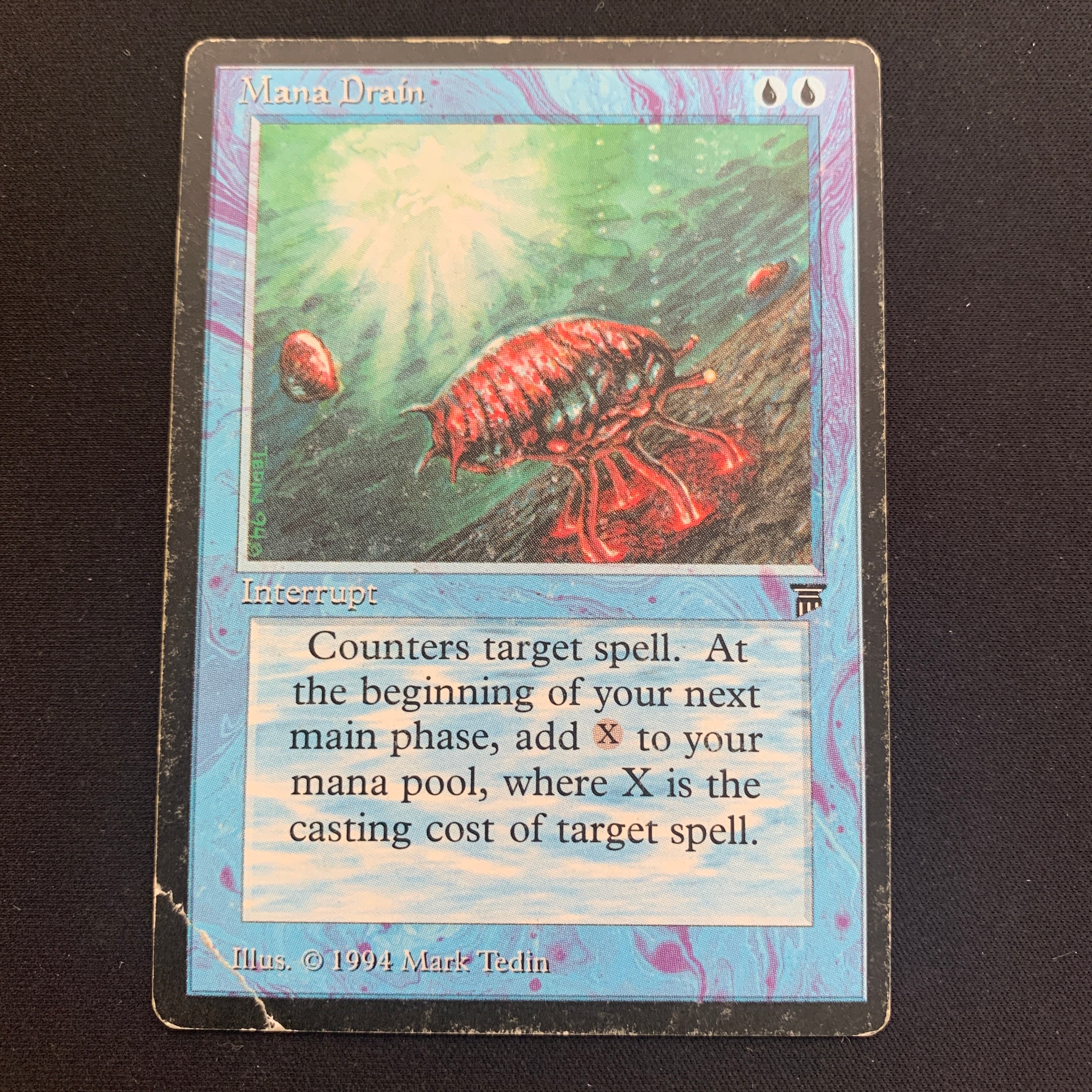MTG Singles - Mana Drain - Legends - PO - 21409