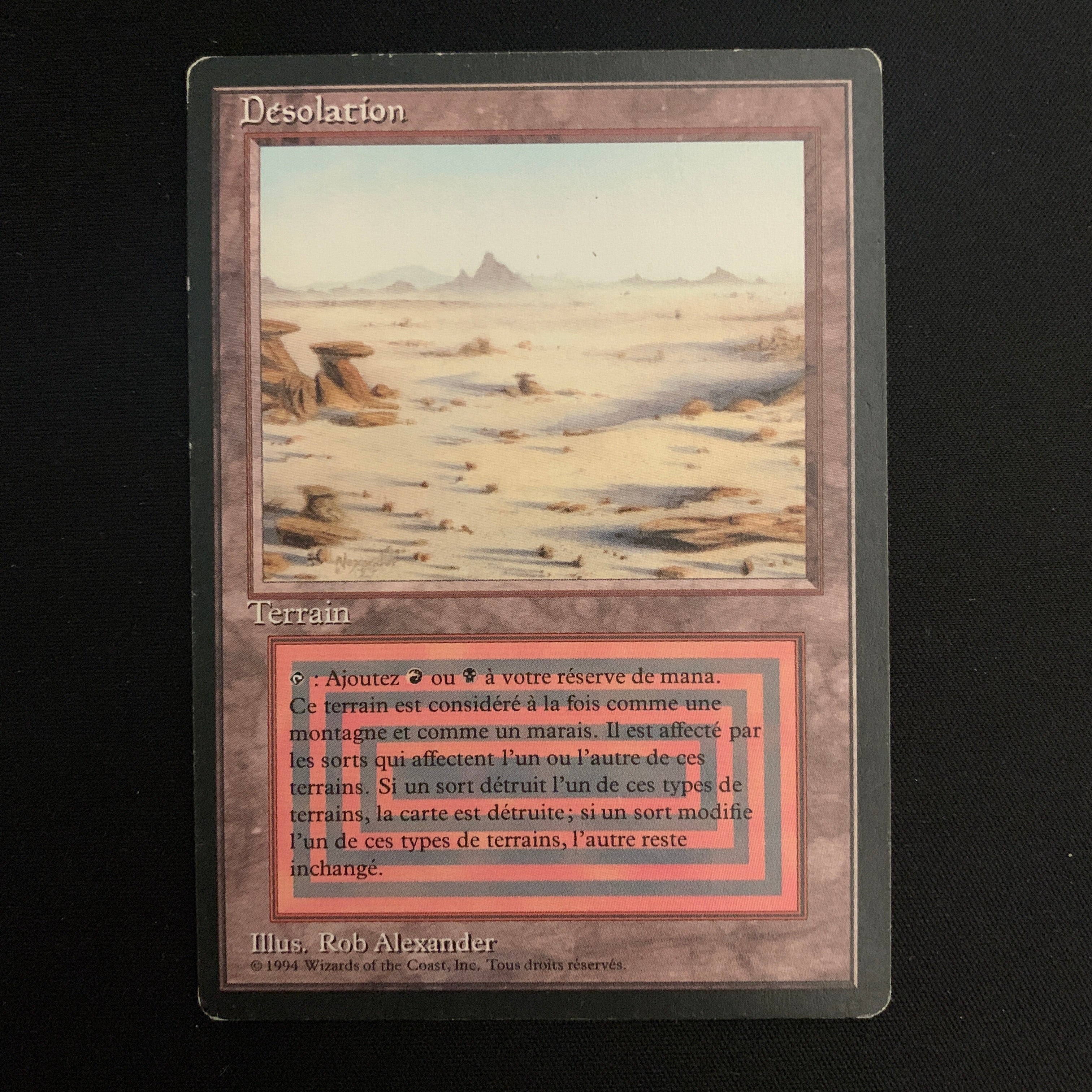 MTG Singles - Badlands - Foreign Black Bordered - French - LP - 22586