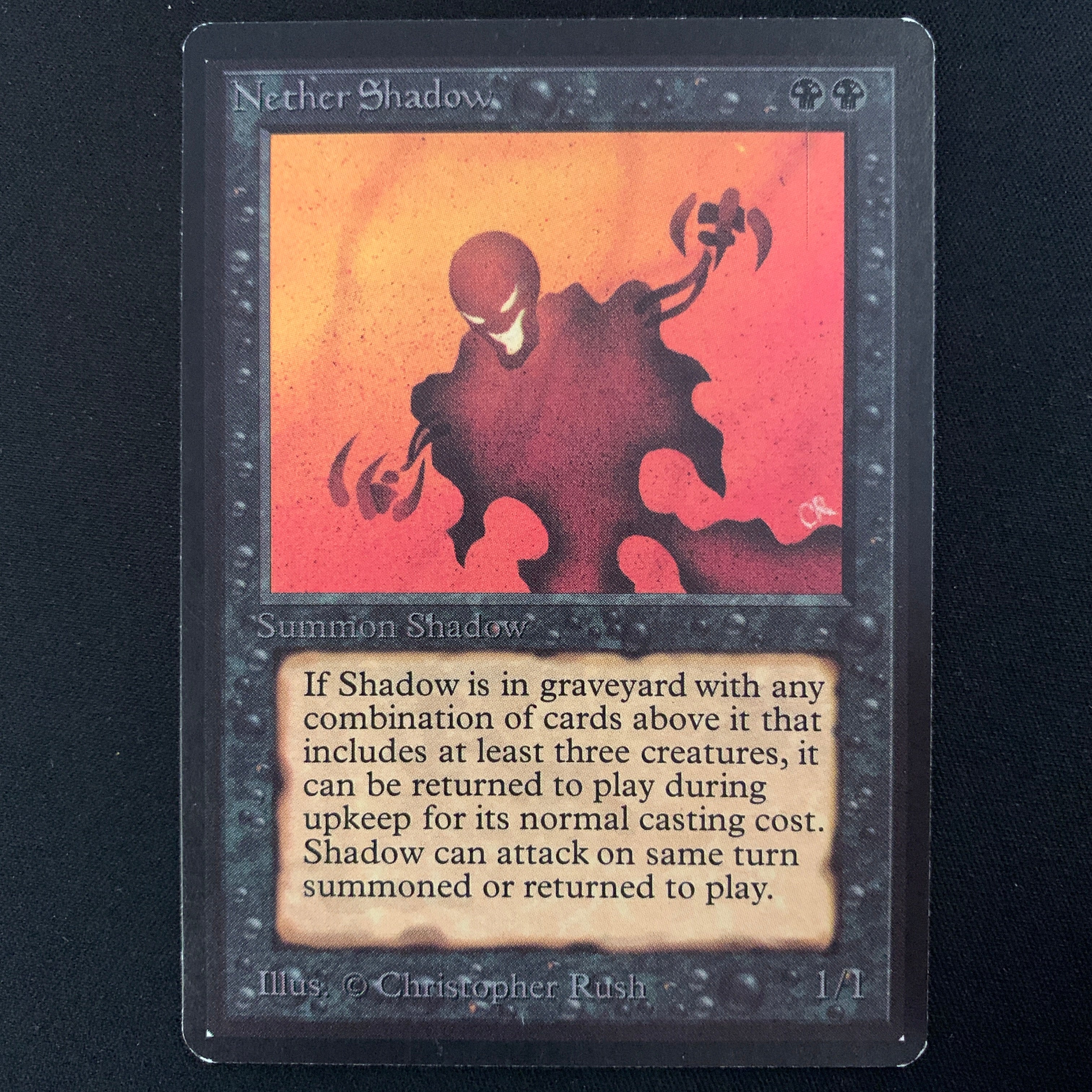 MTG Singles - Nether Shadow - Beta - EX - 22706