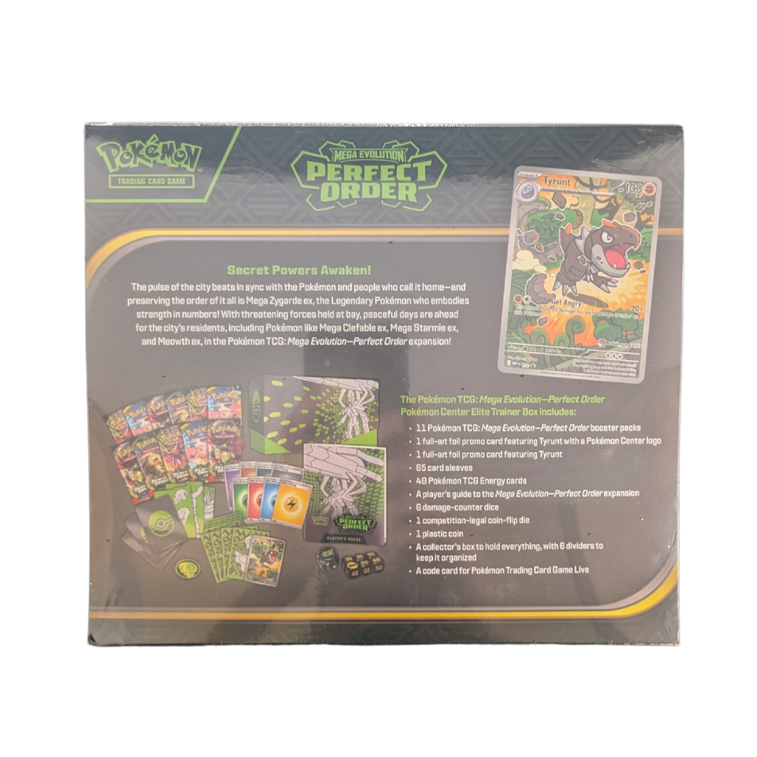 Perfect Order Pokémon Center Elite Trainer Box - Perfect Order - English - Sealed