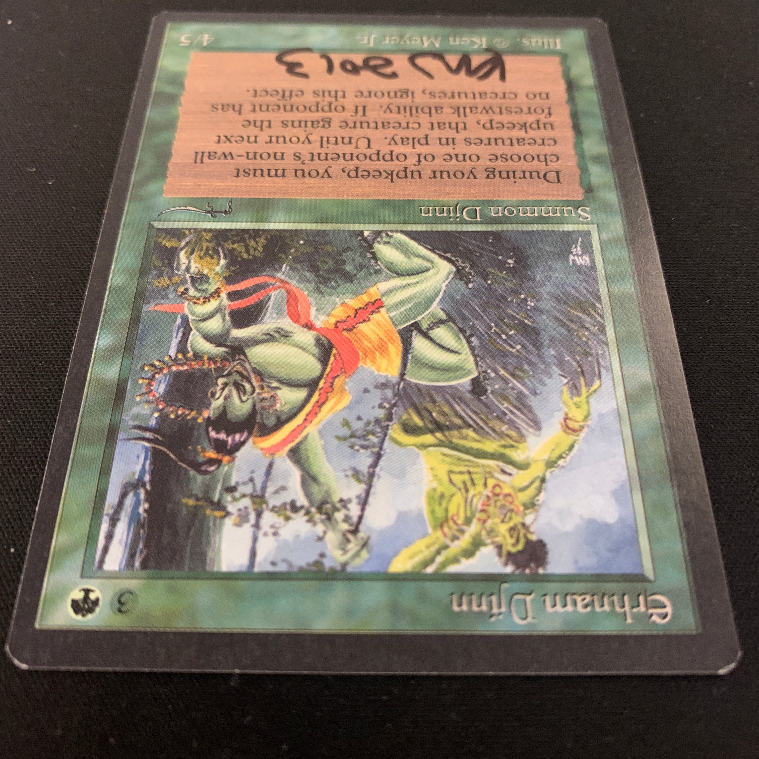 MTG Singles - Erhnam Djinn - Arabian Nights - 