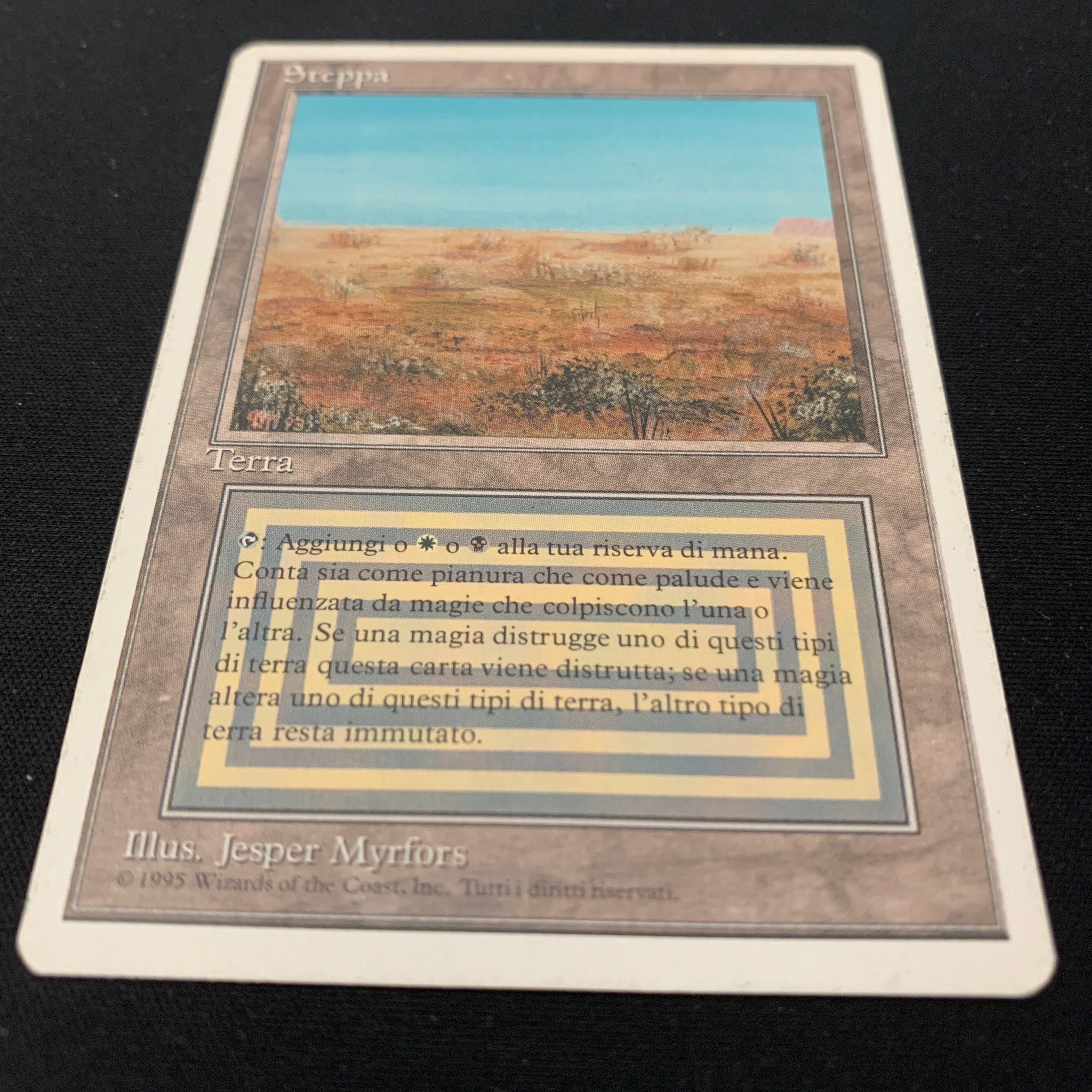 MTG Singles - Scrubland - Foreign White Bordered - 