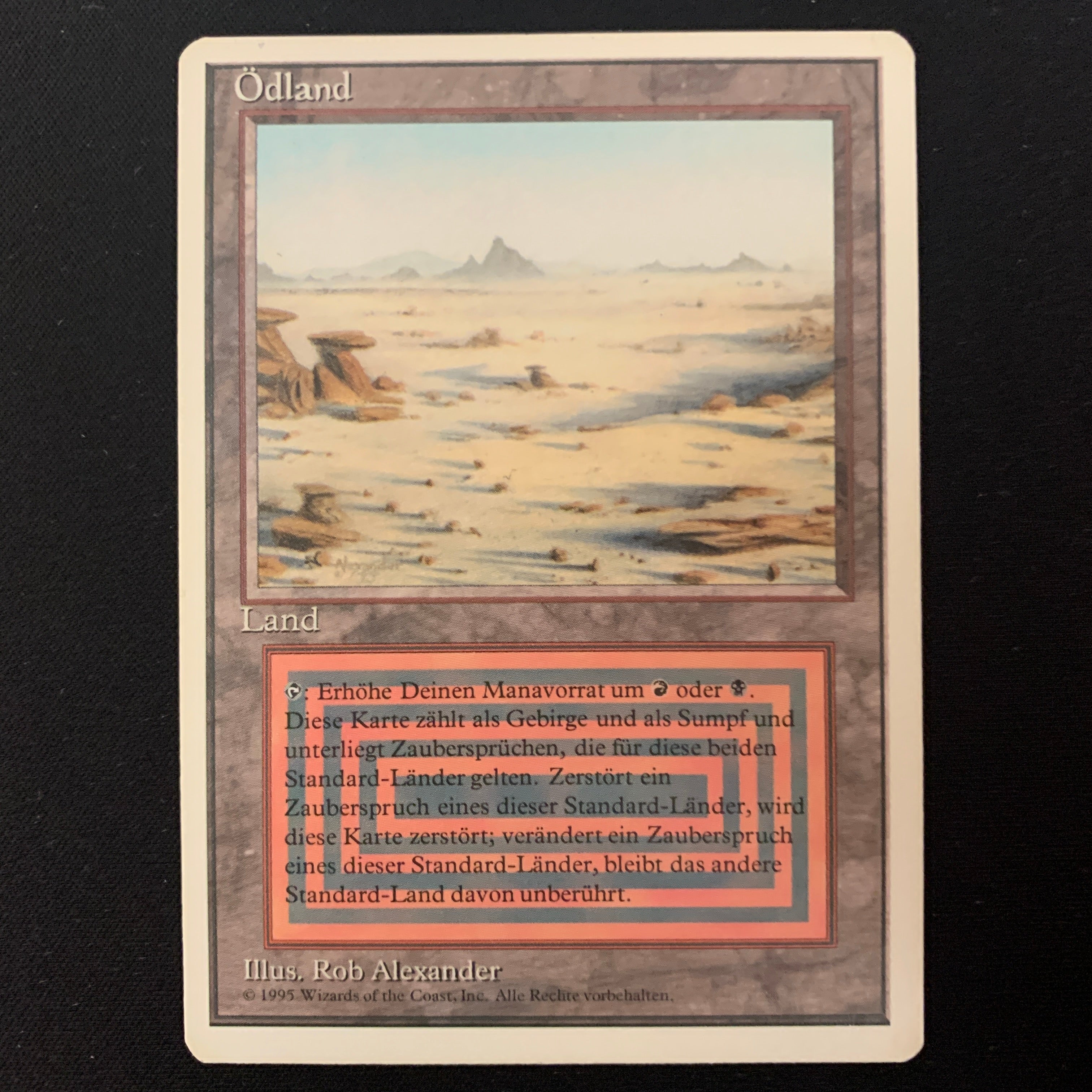 MTG Singles - Badlands - Foreign White Bordered - German - EX - 24507