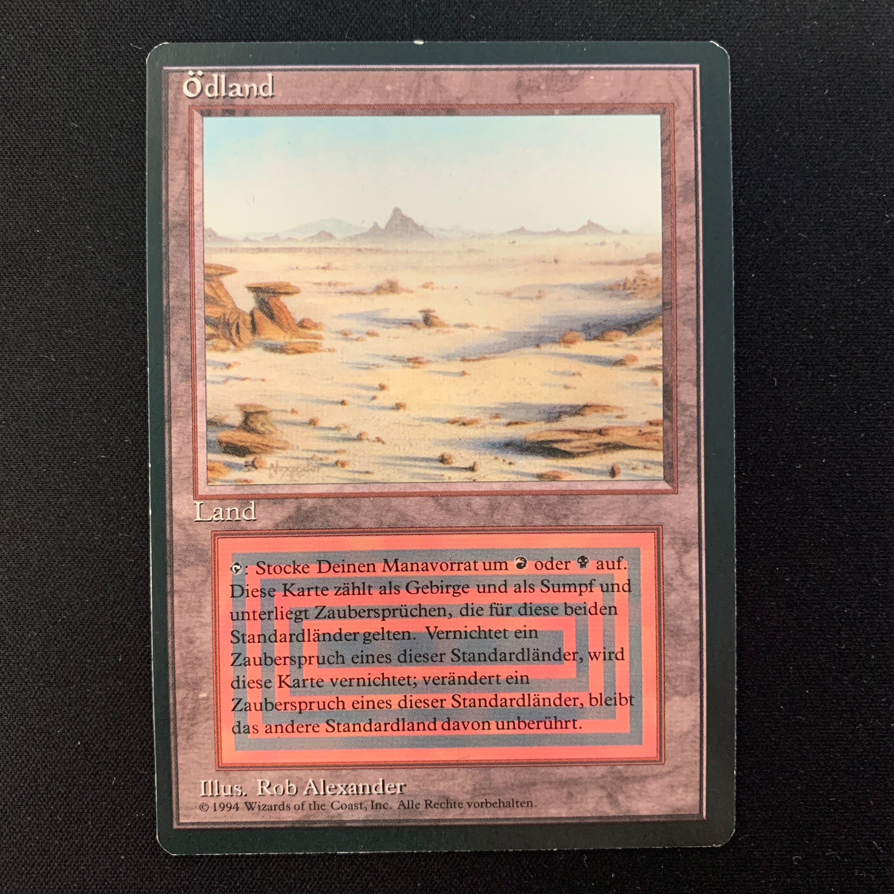 MTG Singles - Badlands - Foreign Black Bordered - German - GD - 24613