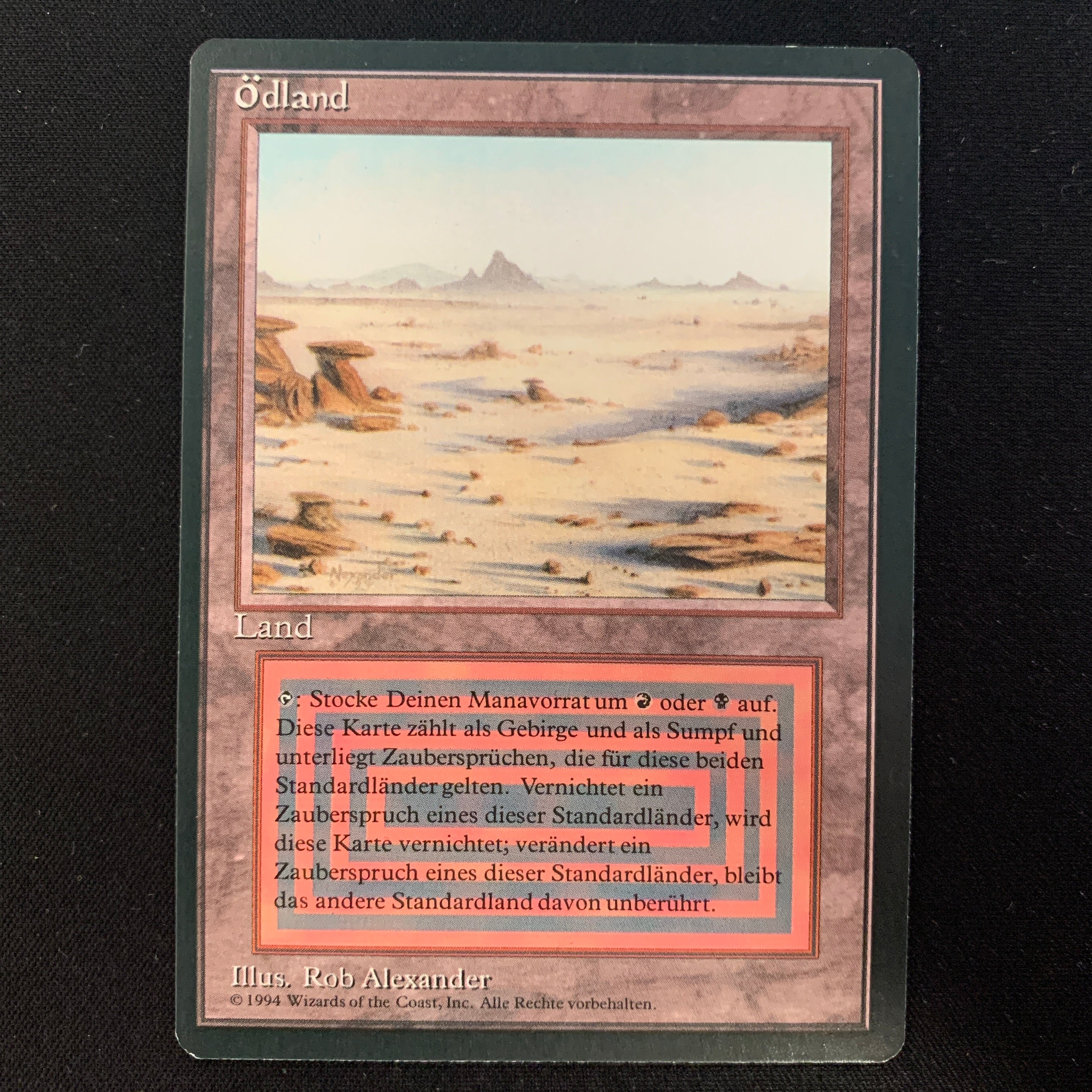 MTG Singles - Badlands - Foreign Black Bordered - German - NM - 24615