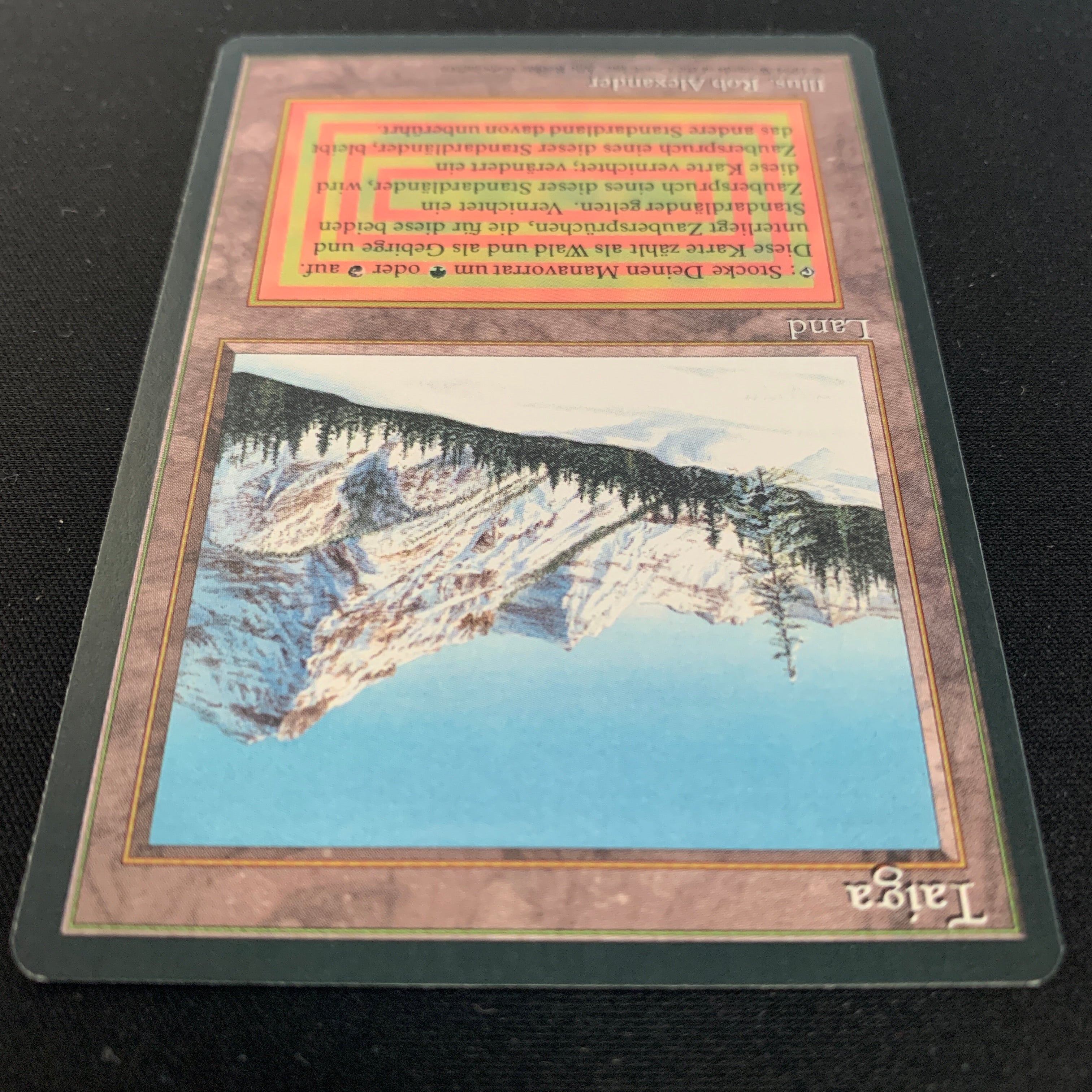MTG Singles - Taiga - Foreign Black Bordered - 