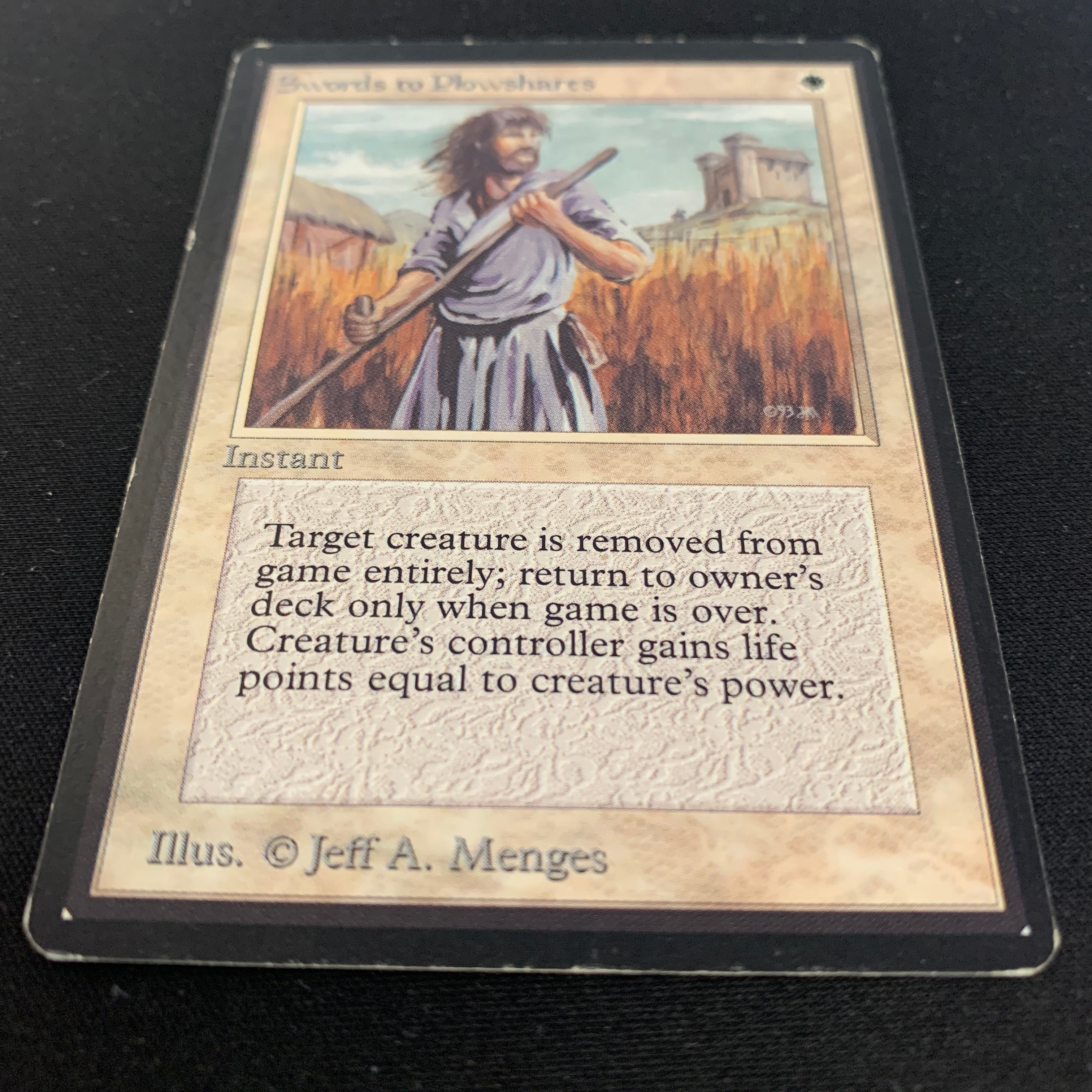 MTG Singles - Swords to Plowshares - Beta - 
