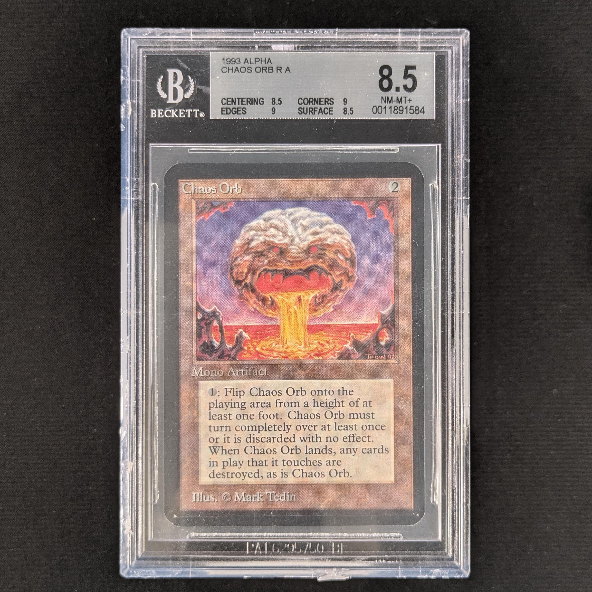 MTG Singles - Chaos Orb - Alpha - BGS 8.5 - 24747