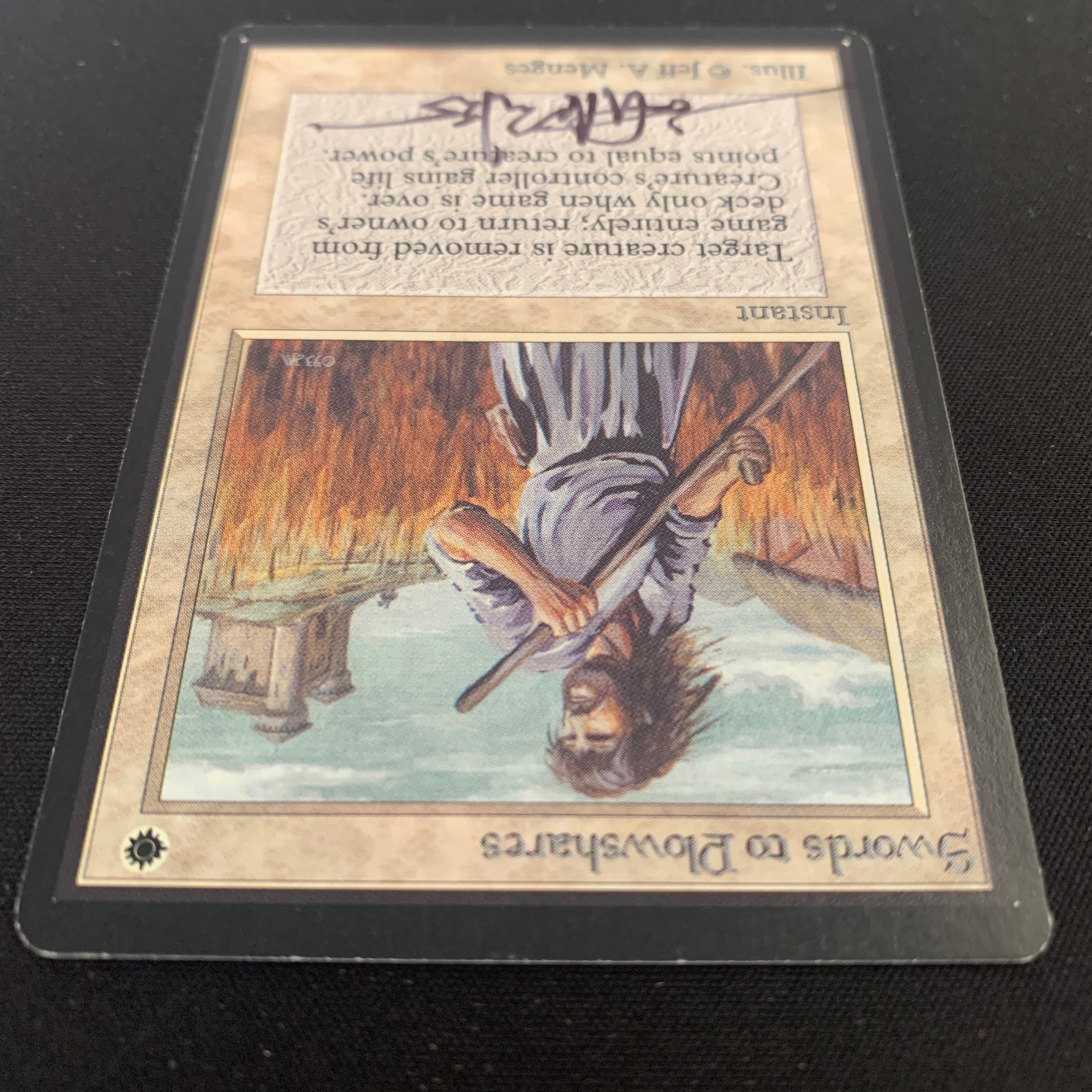 MTG Singles - Swords to Plowshares - Beta - 