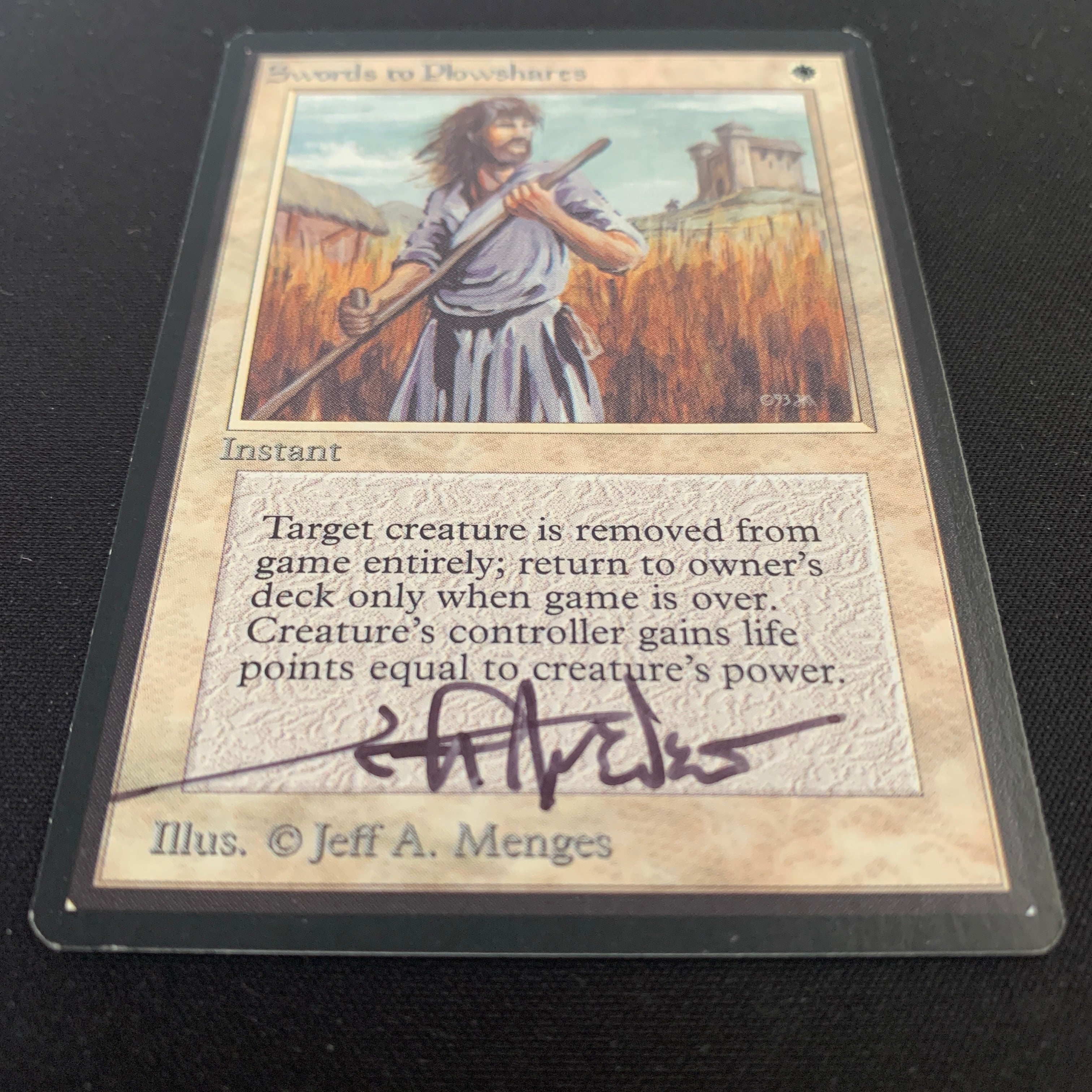 MTG Singles - Swords to Plowshares - Beta - 