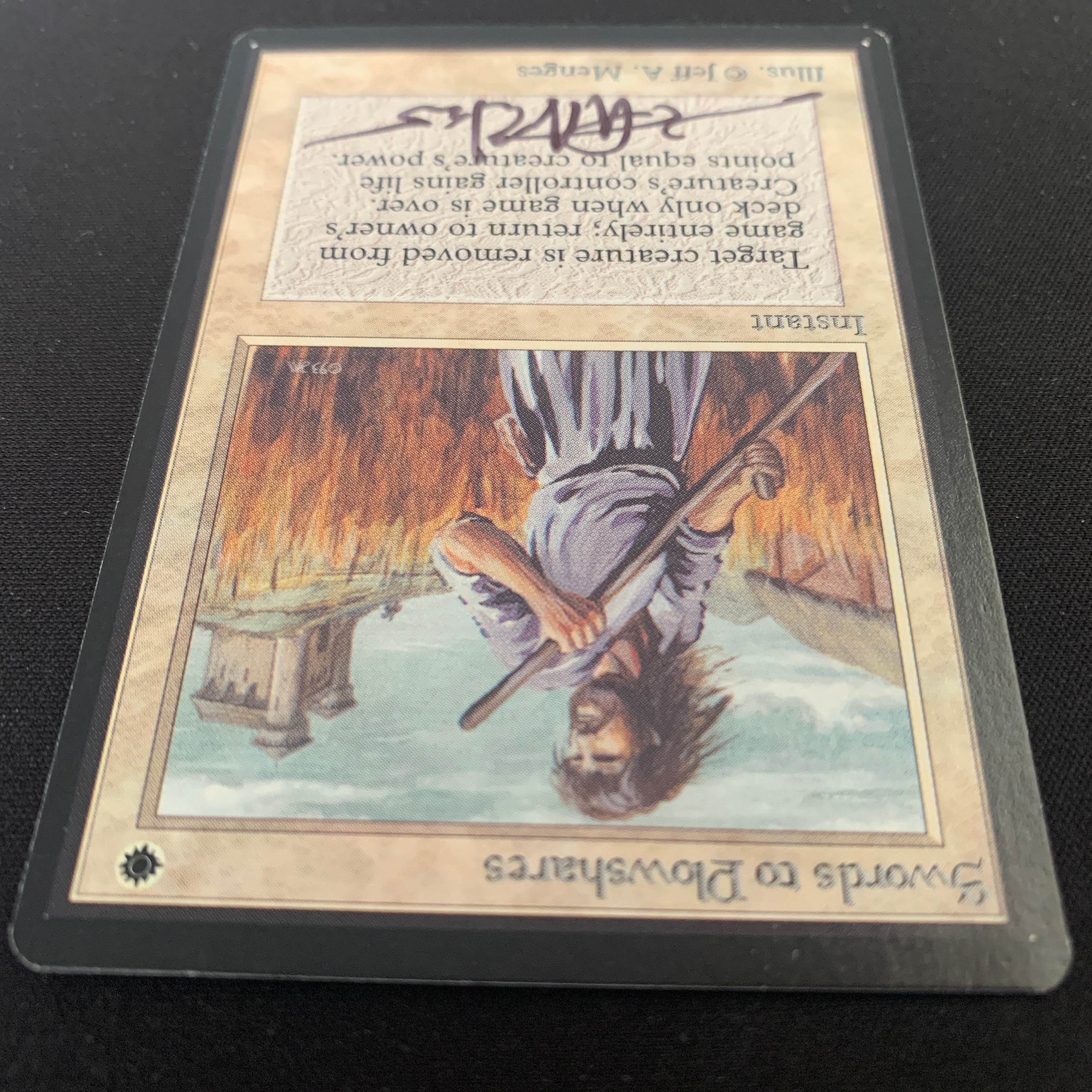 MTG Singles - Swords to Plowshares - Beta - 
