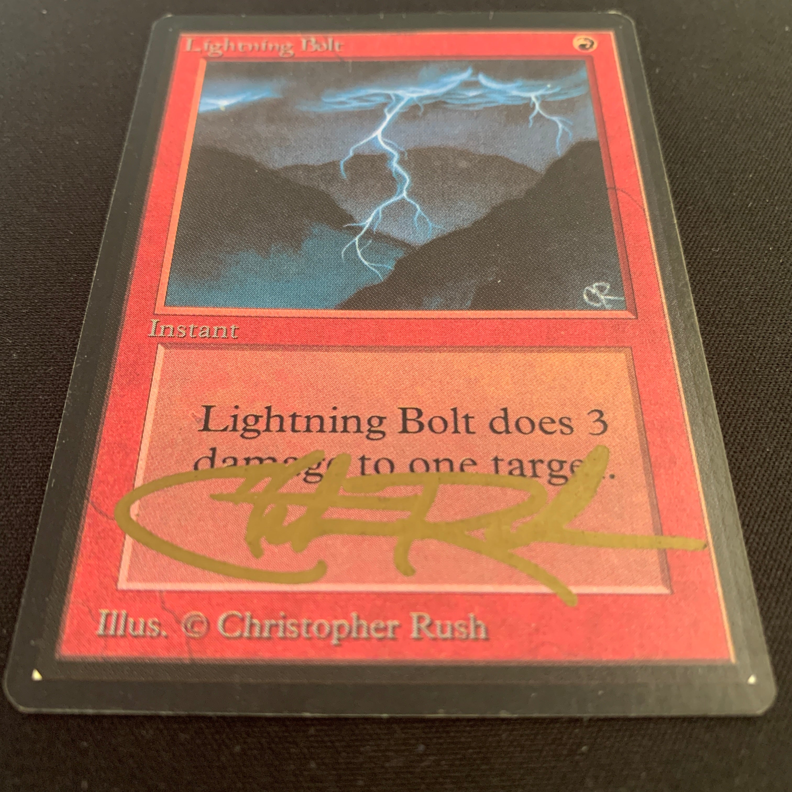 MTG Singles - Lightning Bolt - Beta - 