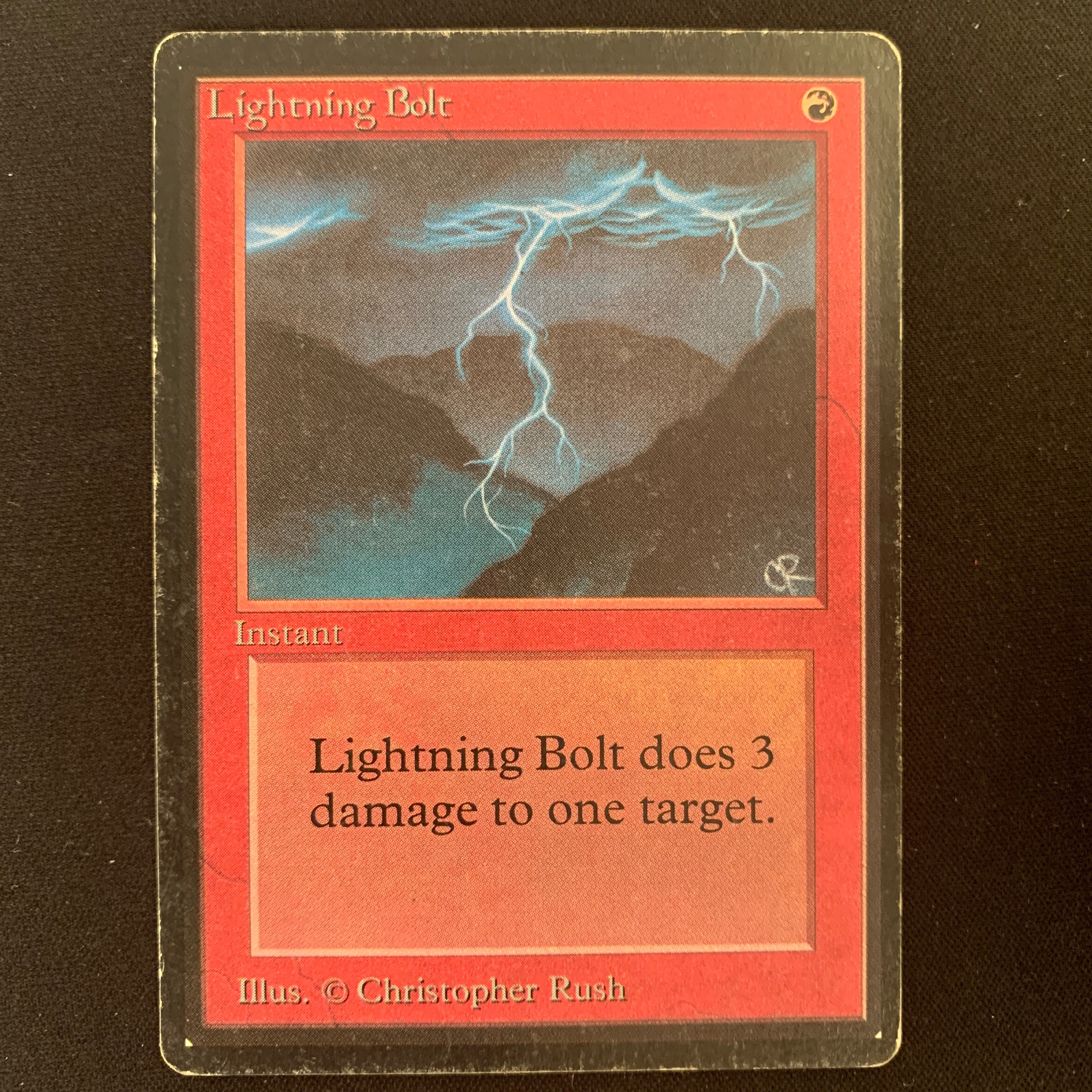 MTG Singles - Lightning Bolt - Beta - PL - 24772