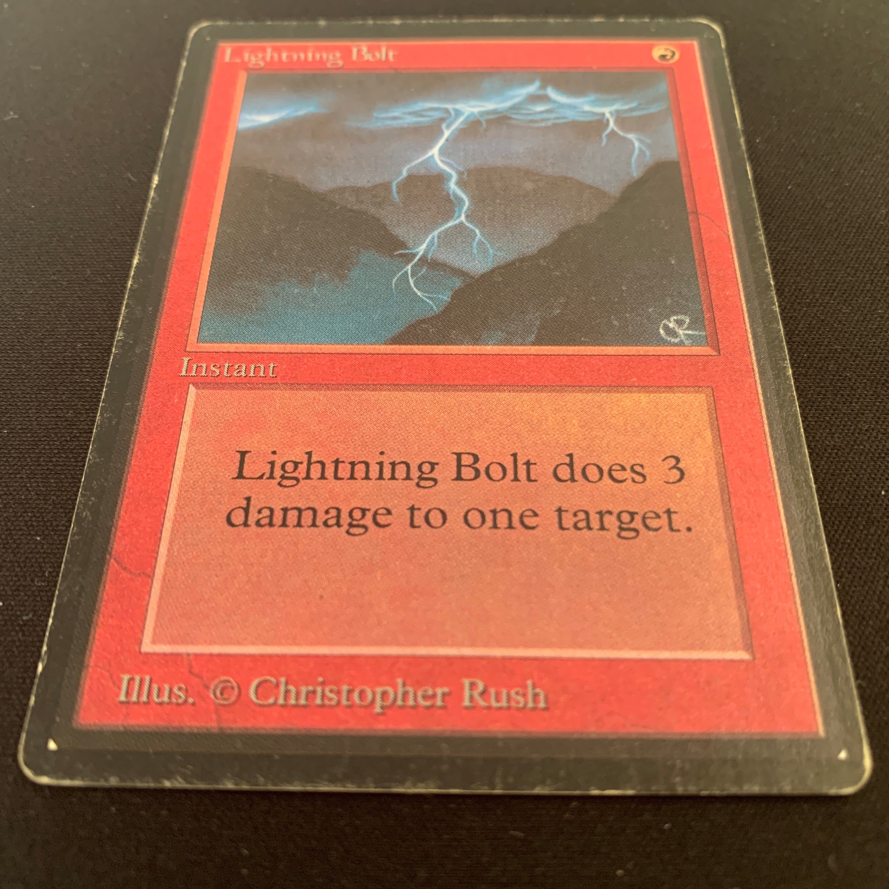 MTG Singles - Lightning Bolt - Beta - 