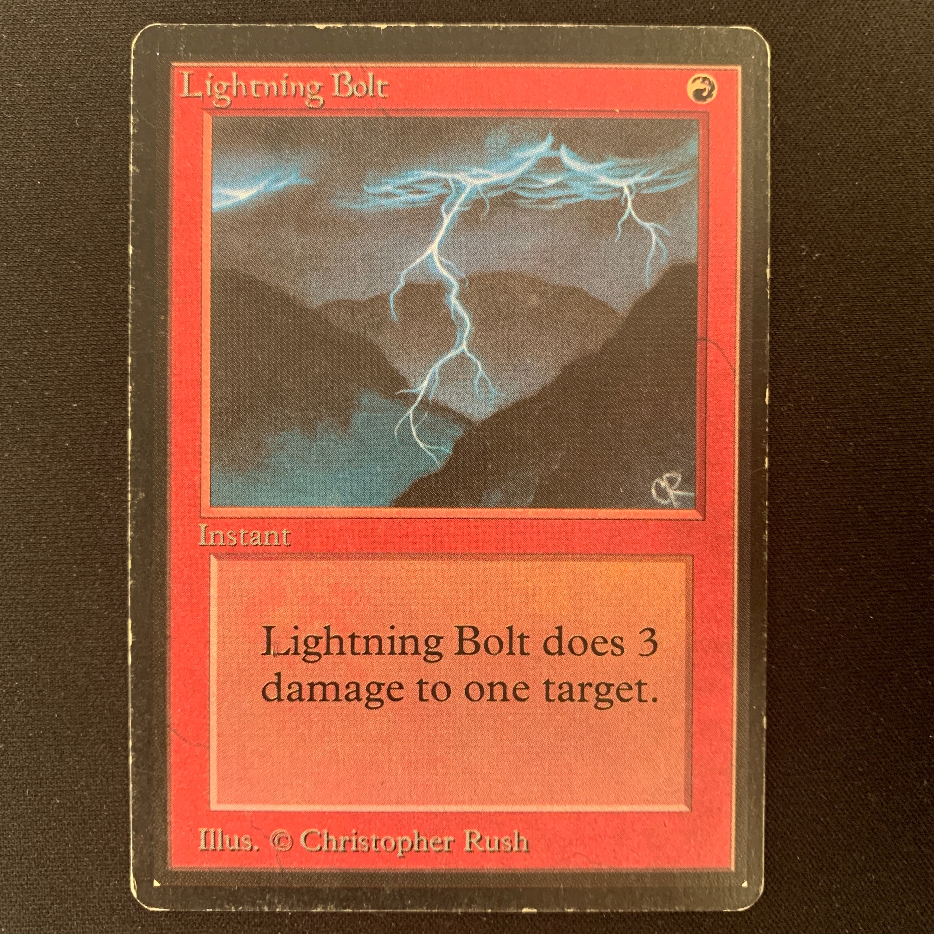 MTG Singles - Lightning Bolt - Beta - PL - 24773