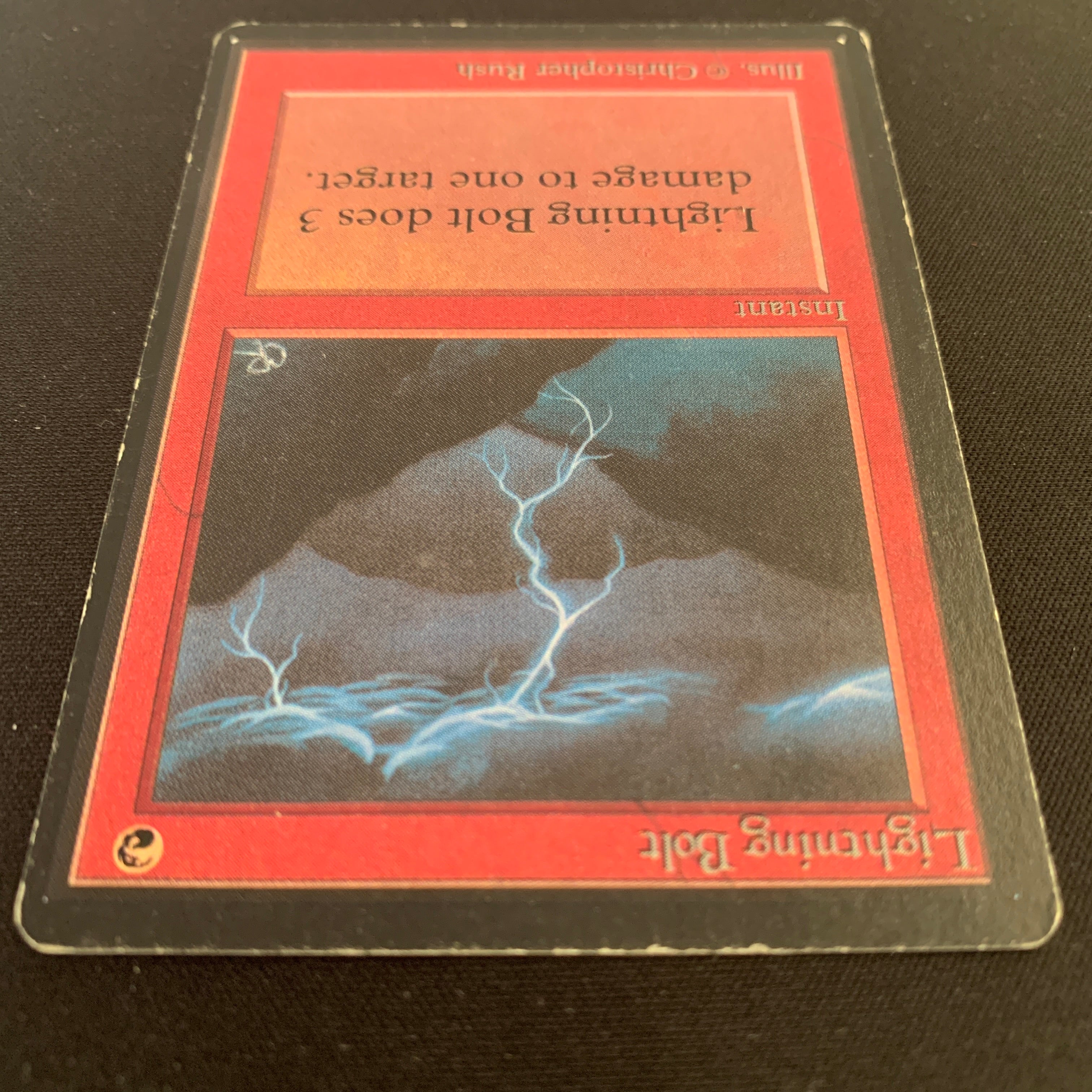 MTG Singles - Lightning Bolt - Beta - 