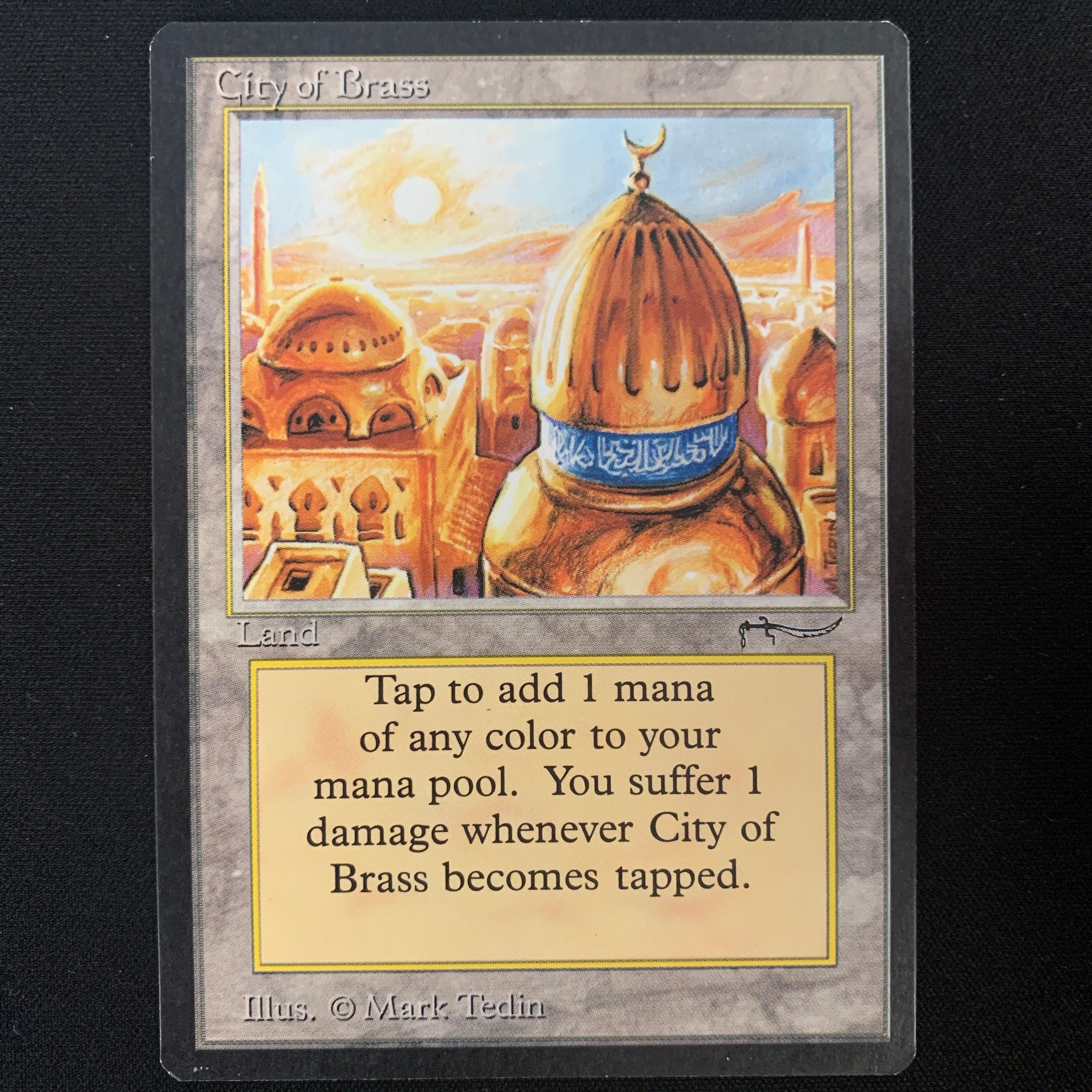 MTG Singles - City of Brass - Arabian Nights - NM - 24802