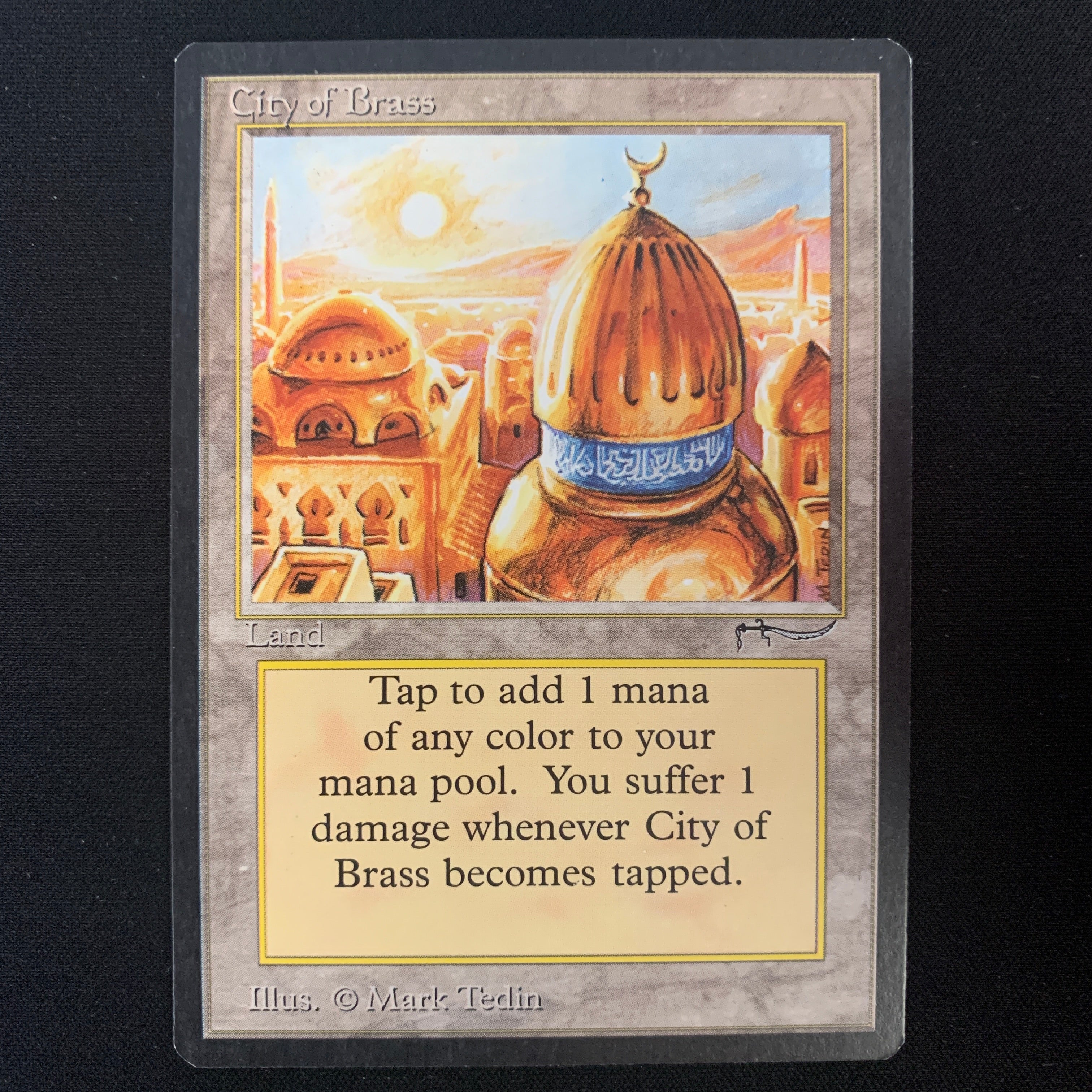 MTG Singles - City of Brass - Arabian Nights - NM - 24803