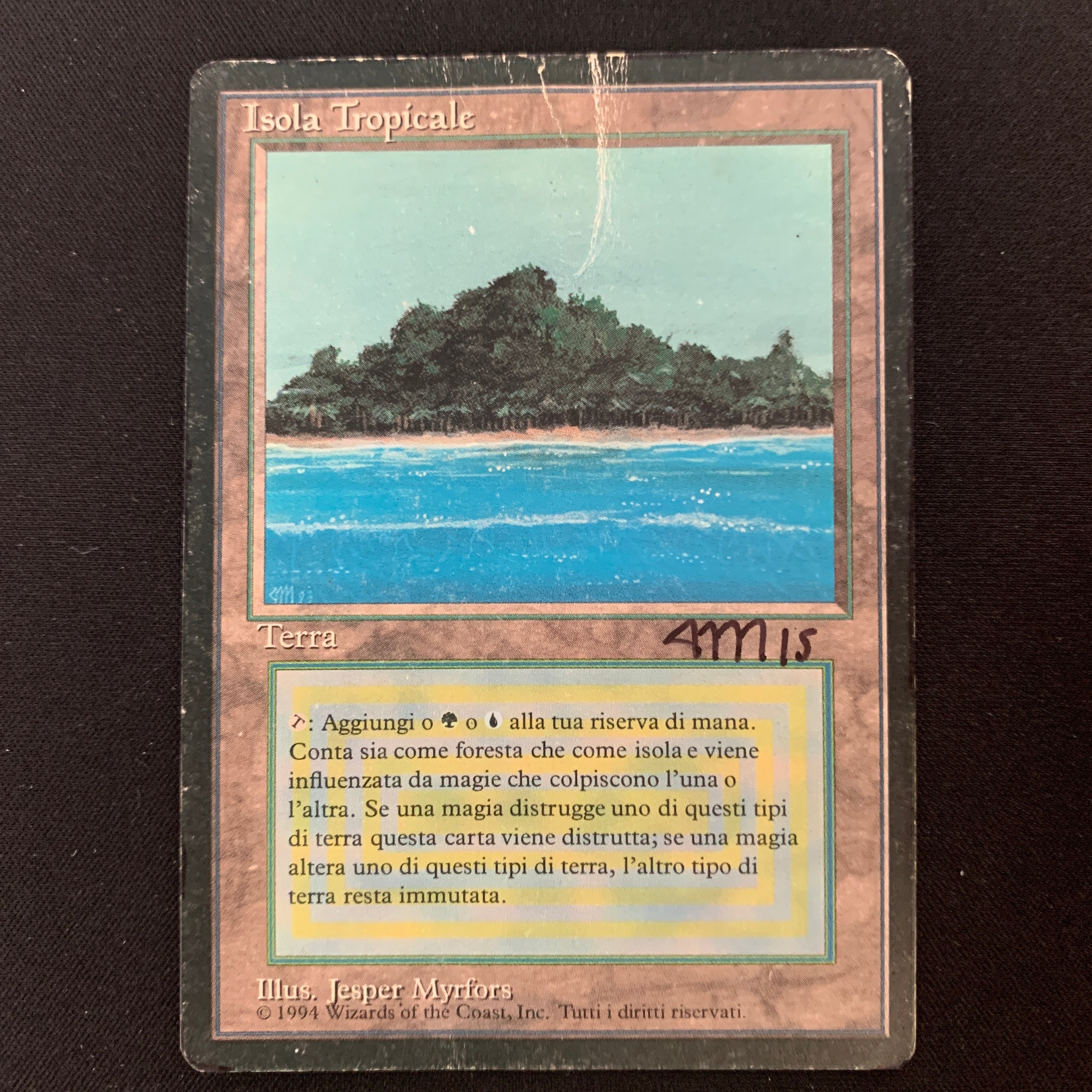 MTG Singles - Tropical Island - Foreign Black Bordered - 