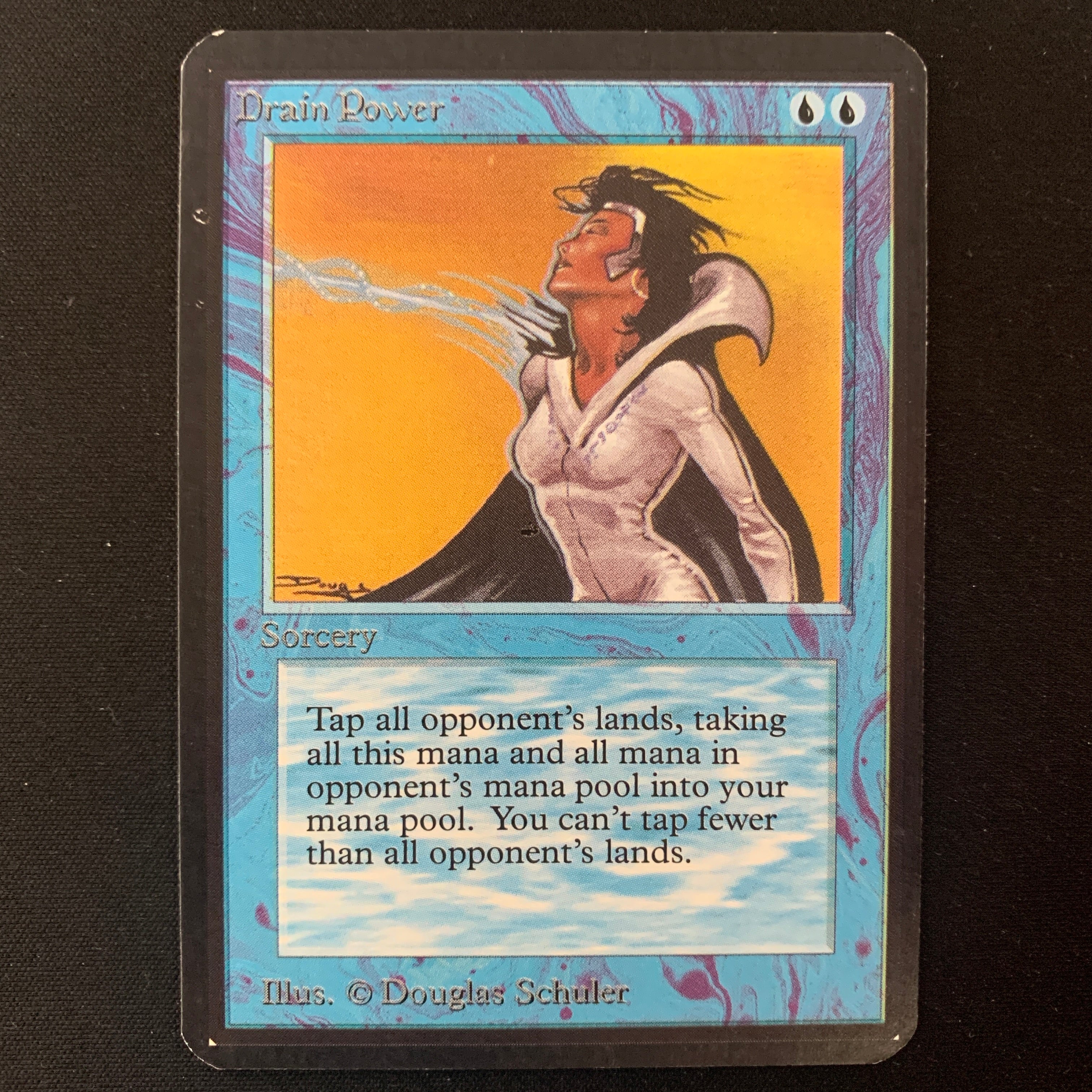 MTG Singles - Drain Power - Alpha - NM - 24916
