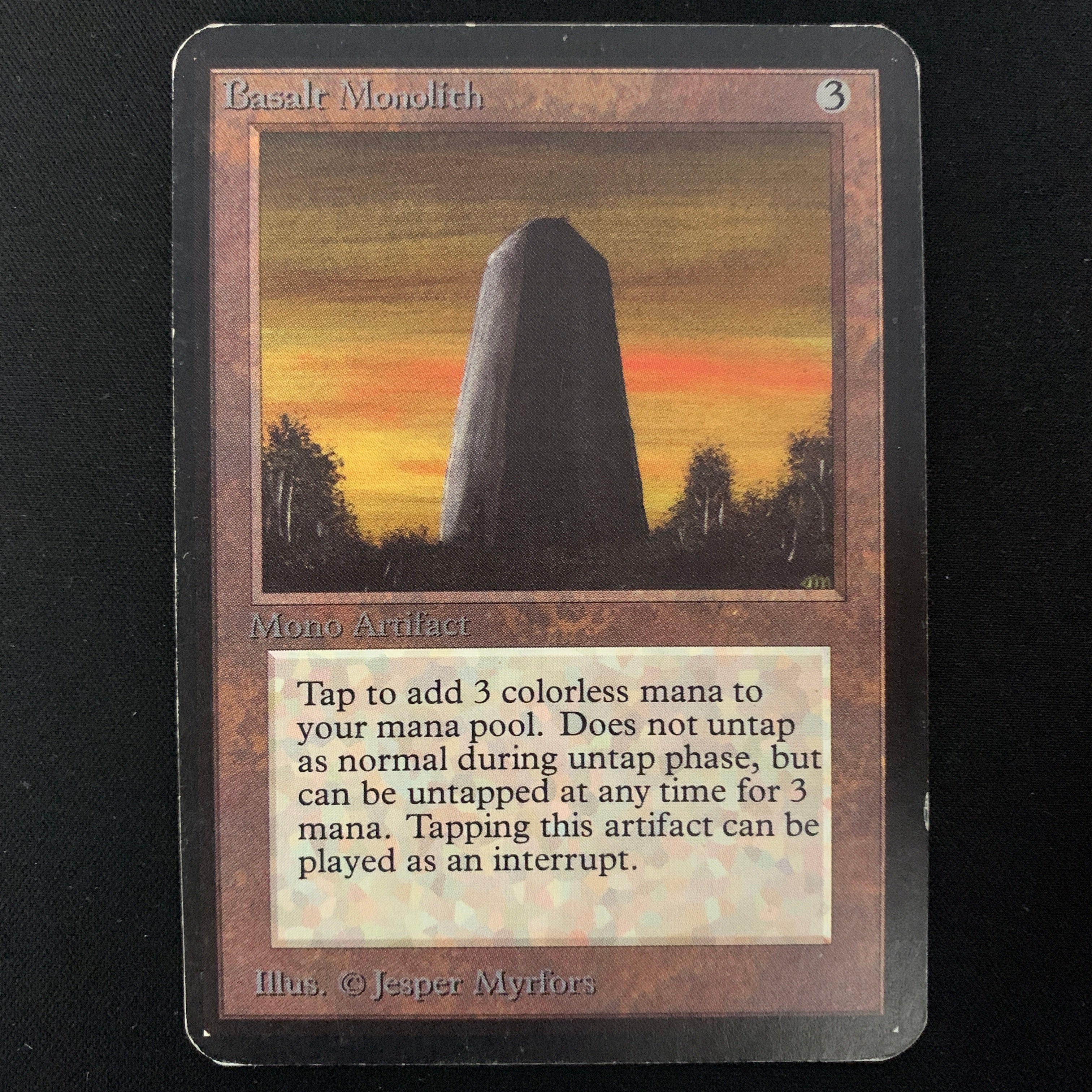 MTG Singles - Basalt Monolith - Alpha - LP - 24951