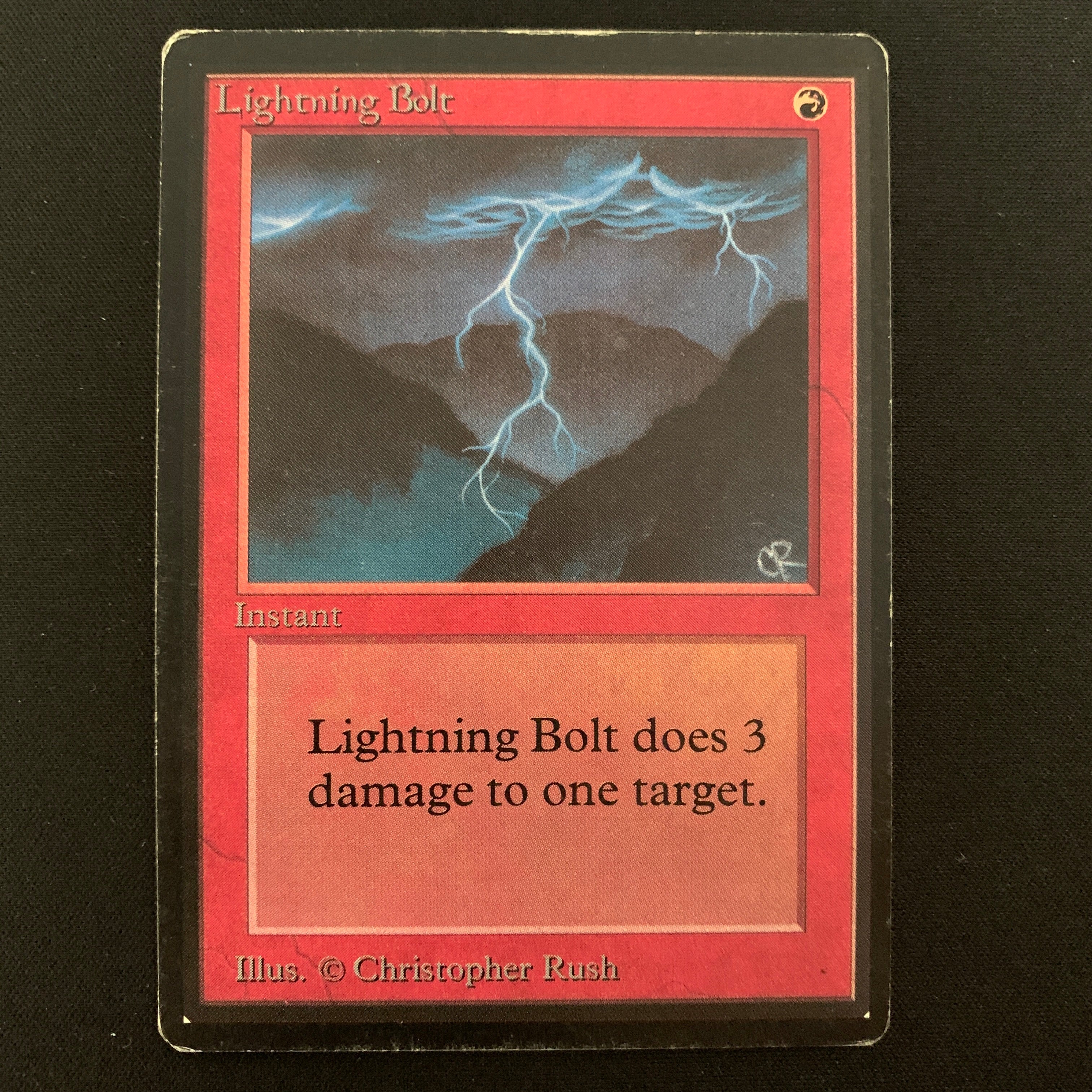 MTG Singles - Lightning Bolt - Beta - PL - 24962