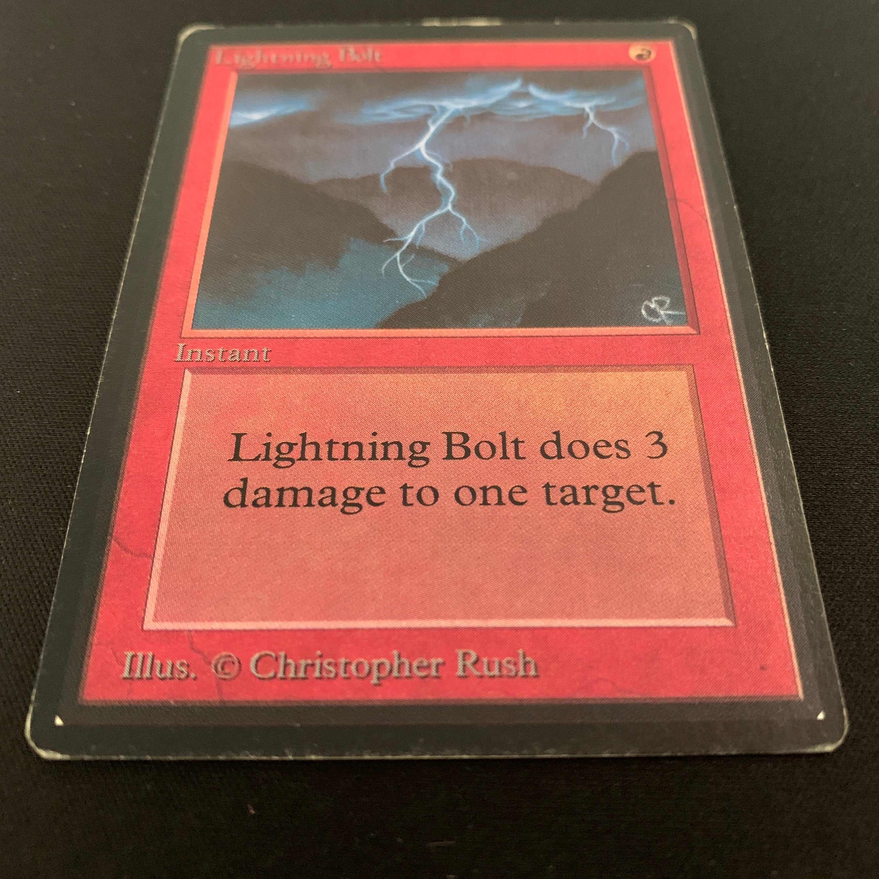 MTG Singles - Lightning Bolt - Beta - 